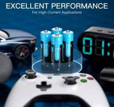 4 x 3500mWh Kratax 1.5V AA