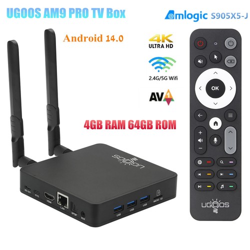 Ugoos am9 pro box - ugoos, tv
