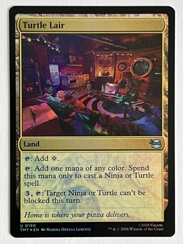 Turtle lair nm foil - ~, ~