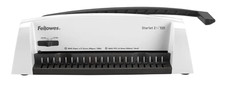 Fellowes Starlet 2+ Manual Comb Binder Binding Machine 120 Sheet OPEN BOX