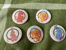 Vintage THE WUZZLES Pin Badges