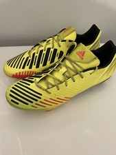 Adidas Predator LZ TRX FG - UK 10 yellow black 2012 free delivery ⚽️✅🚚