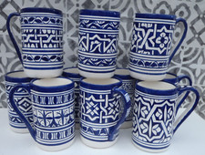 HAND PAINTED CERAMIC COFFEE