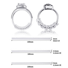 3/6PCS Transparent PVC