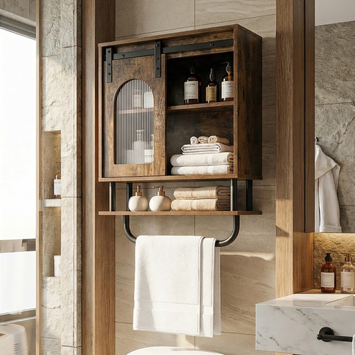 Tier storage bathroom - 3-tier, wall
