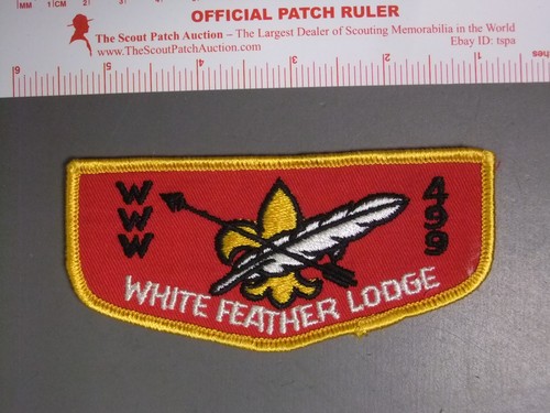 Boy scout 499 white feather - boy,
