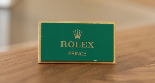 Rolex prince plaques display - prince,
