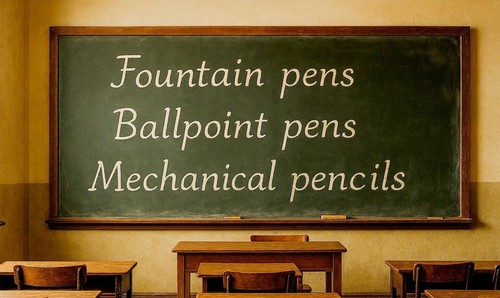 Fountain pens ballpoint - fountain,