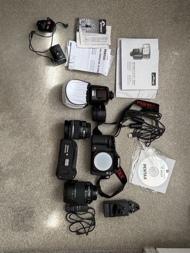 Pentax k10d dslr - pentax, complete