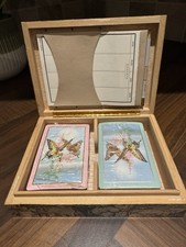 Unused Vintage Retro Wooden