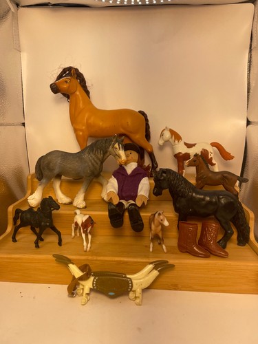 Toy horse lot - horse,