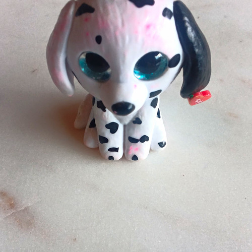 Beanie boos dalmatian - dalmatian, dog