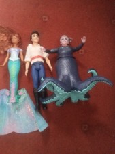 The little mermaid figures