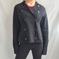 Bitte Kai Rand Double Breasted Womens Wool Jackek Size XL Blazer Lagenlook Coat