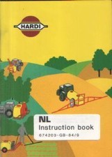 HARDI NL SPRAYER OPERATORS