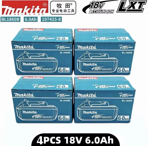 Genuine makita 6ah 18v - 4x,