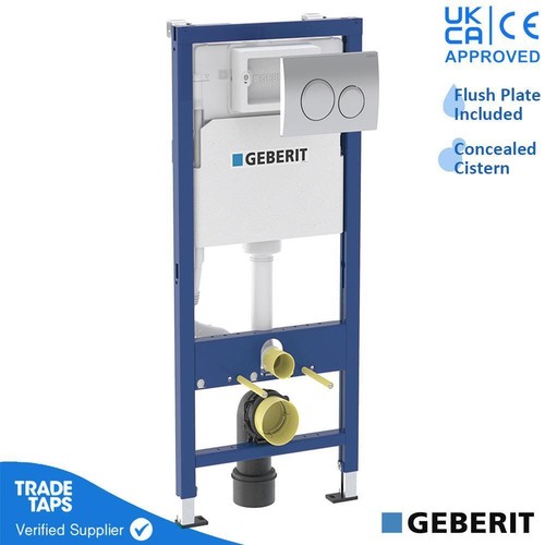 Geberit wall hung toilet frame - wall,