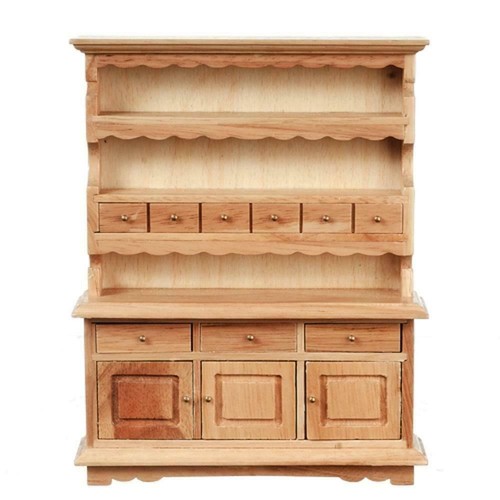Dolls house wooden light oak - light,