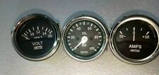 Smiths-52mm-Kit Oil Pressure Gauge Volt Gauge Ampere Ampere --Black