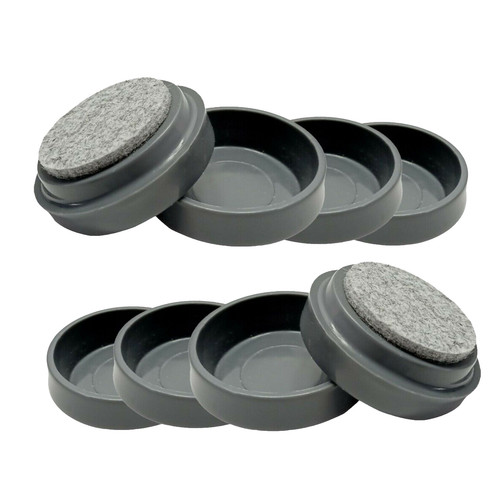Castor cups grey furniture - grey,