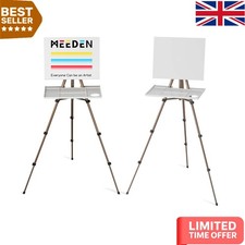 Adjustable Lightweight Aluminum Watercolour Easel with Mixing Palette - 2kg