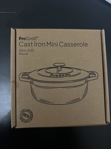 Cast iron mini casserole dish - cast,