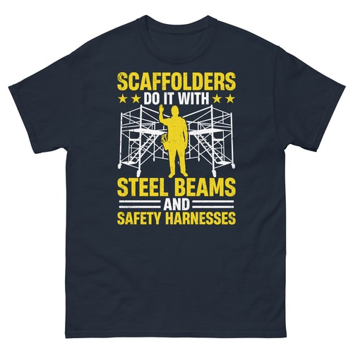 Scaffolders with steel - scaffolders, it