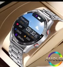 Orologio Smart Watch uomo automatico Con Bluetooth ECG