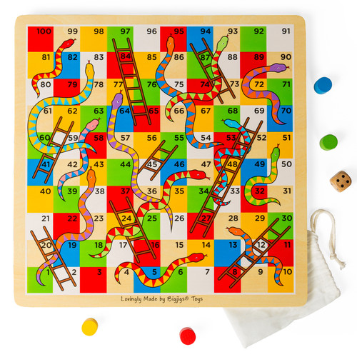 Bigjigs toys wooden - bigjigs, snakes