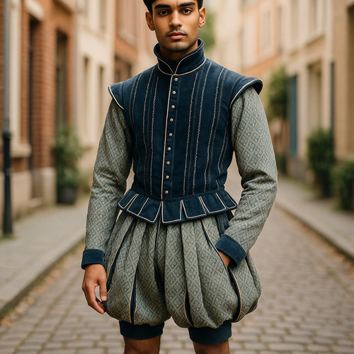 Elizabethan mens suit medieval - suit,