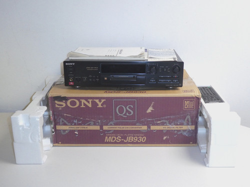 Sony mds jb930 high end - sony, high-end