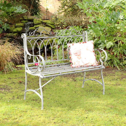 Ornate distressed grey - ornate, metal