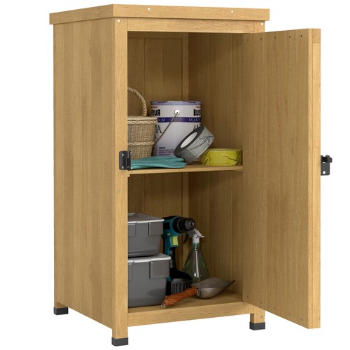 Outsunny wooden garden shed - garden,