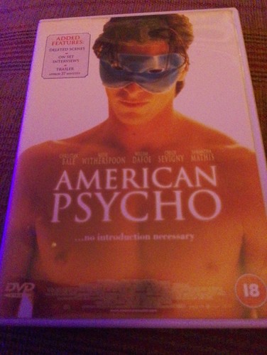 American psycho dvd starring - psycho,