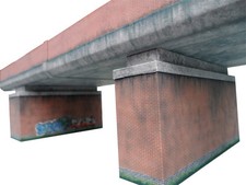 MODERN BRIDGE OO GAUGE CARD