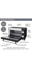 650W MINI ELECTRIC OVEN GRILL