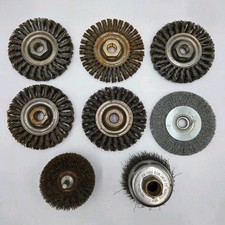 Lot of 8 Assorted Wire Wheel