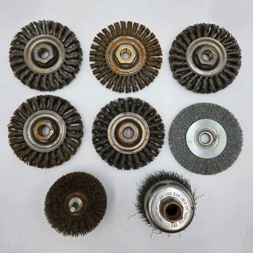 Lot assorted wire wheel - of,