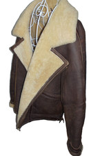 vintage sheepskin brown