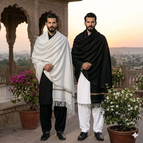 Pakistani shawl for men - pakistani,