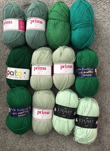 Wool joblot bundle 12 - wool,