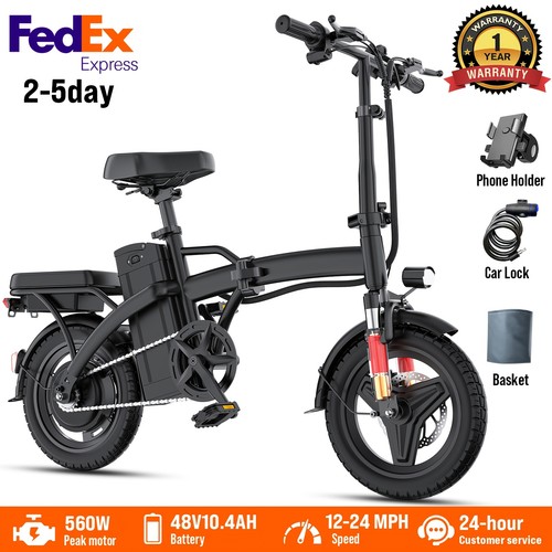 Folding electric bike - folding, for