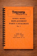 Triumph Tiger Cub Sports Parts