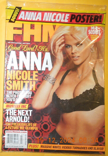 Anna nicole smith - fhm, factory