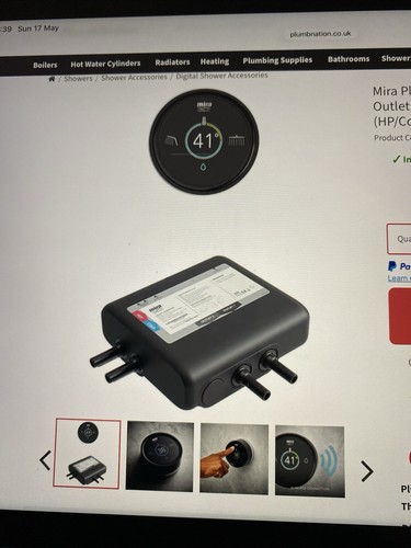 Mira platinum dual outlet - platinum,