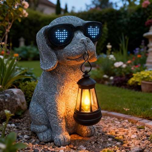 Solar garden ornaments - solar,