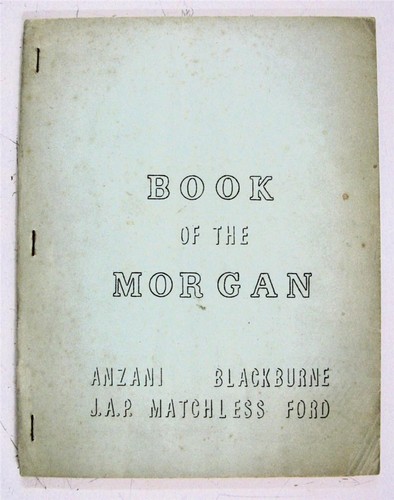Book the morgan car - book,