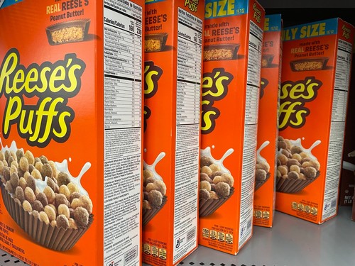 Pack reese puffs chocolate - puffs,