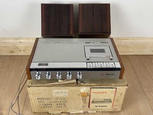 Vintage philips n2400 stereo - vintage,