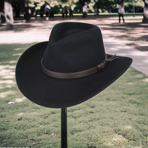 Cowboy hat crushable 100 wool - hat,